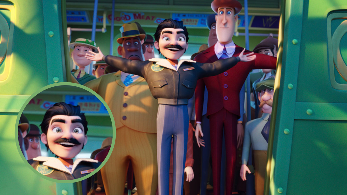 Усы из волос с попы собаки - оригинальное решение Джорджии :)