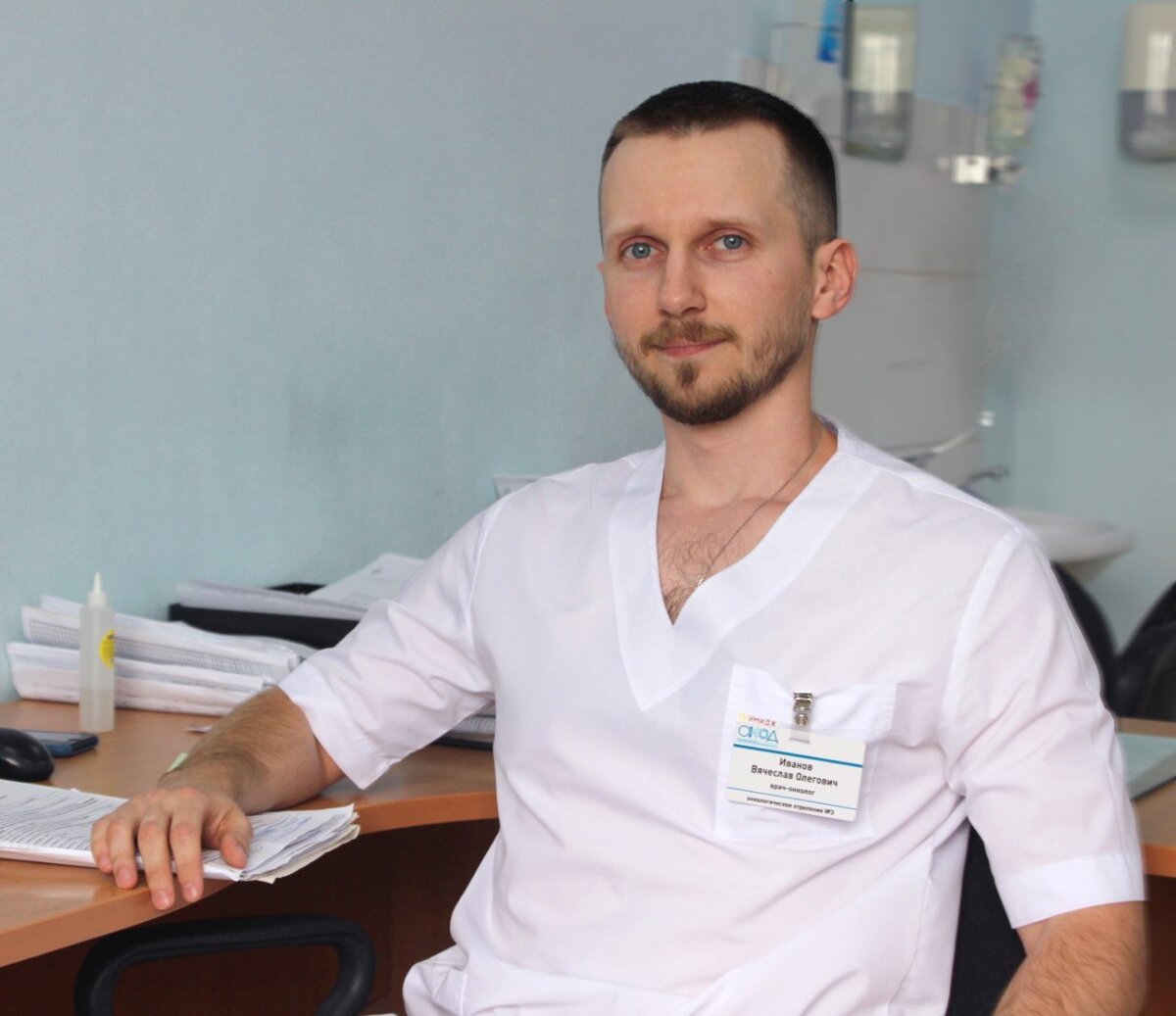 Вячеслав Олегович Иванов, заведующий отделением опухолей головы и шеи ГБУЗ ККОД им. М.С. Раппопорта
