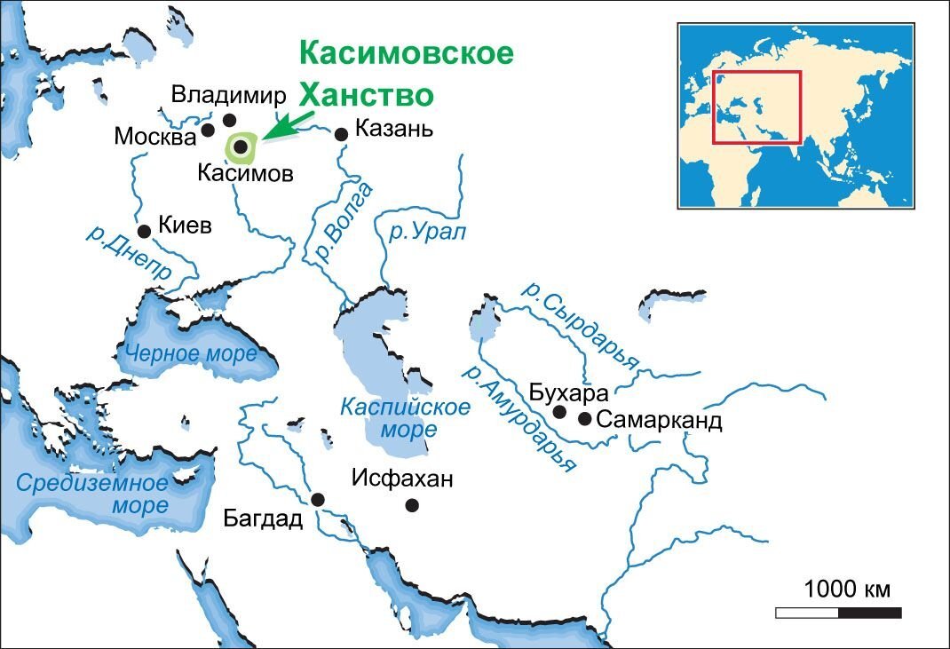 Казанское ханство территория история 7 класс таблица
