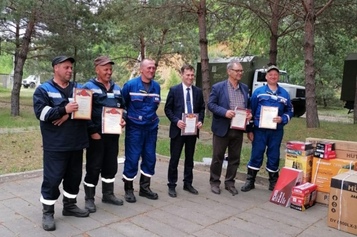    Лучшую бригаду по обслуживанию распредсетей определили в приморском филиале