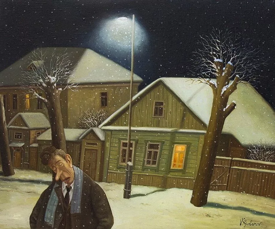 Художник Валентин Губарёв