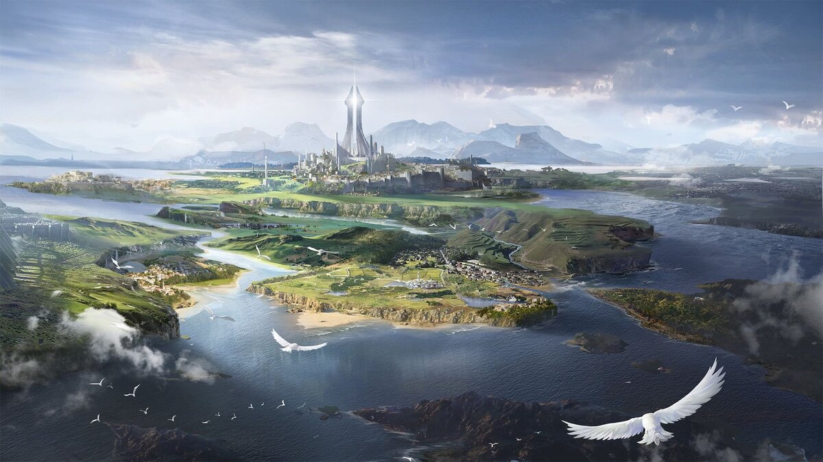 Фан-арт Валинора