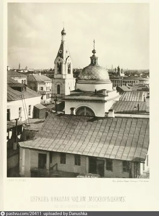 Церковь и колокольня, фото с сайта pastvu.com