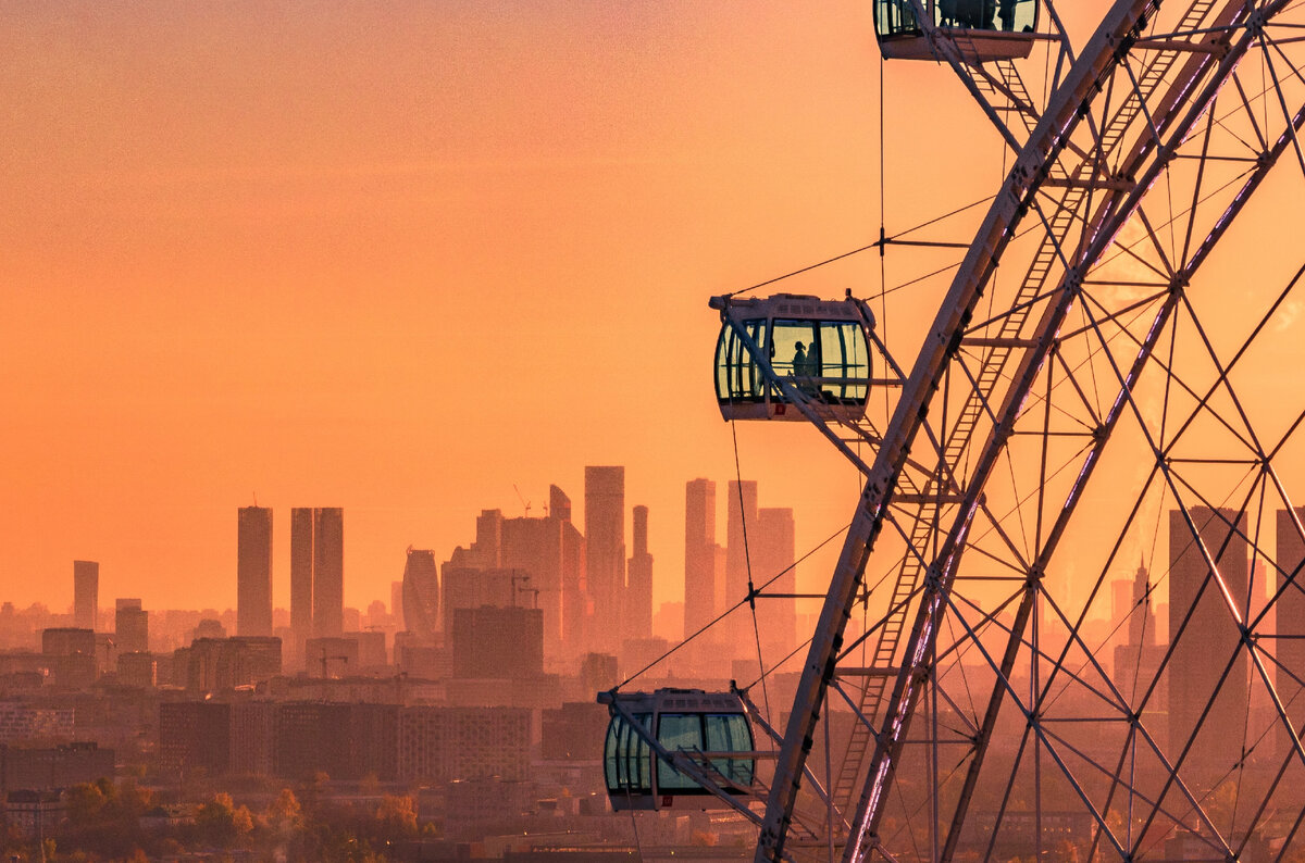  «Солнце Москвы» в лучах заката