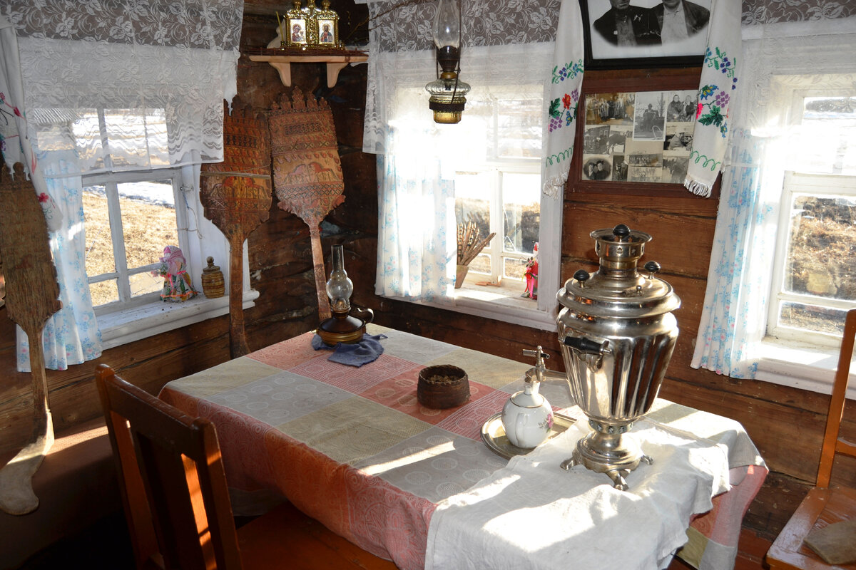 Русская изба.