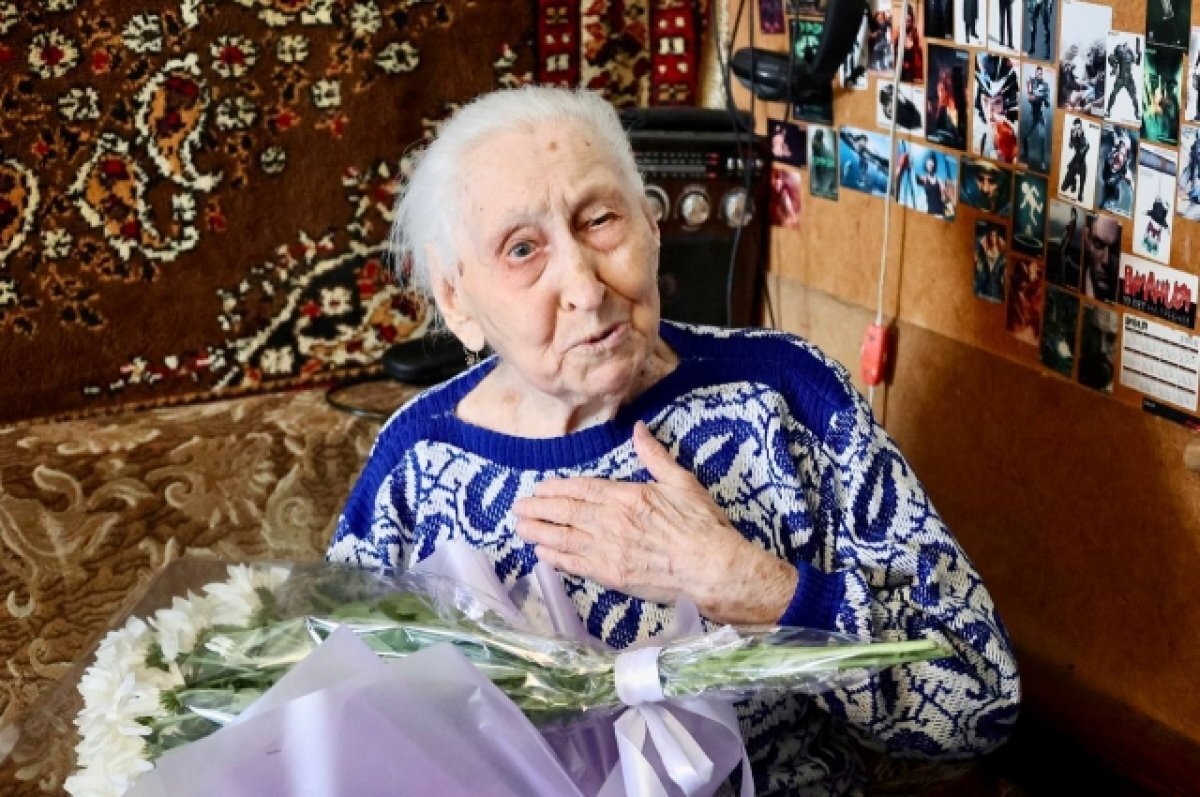    В Тобольске свой 100-летний юбилей празднует Мария Загребельная