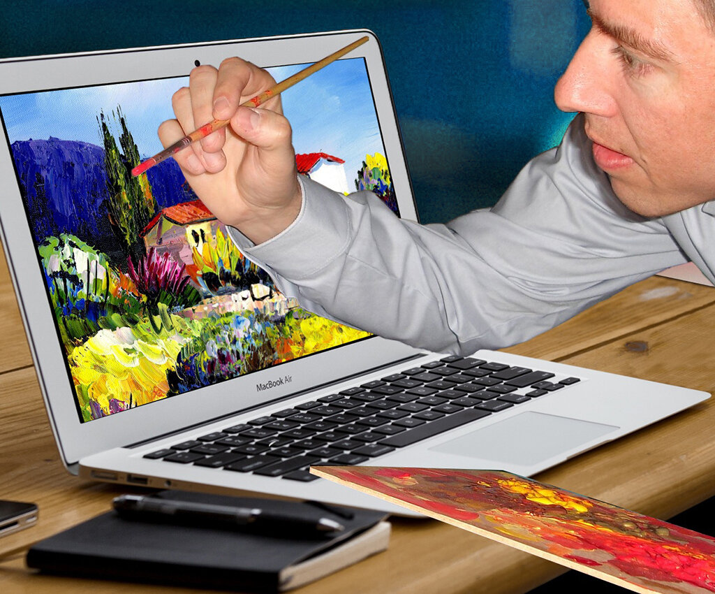 Художник и компьютер. 