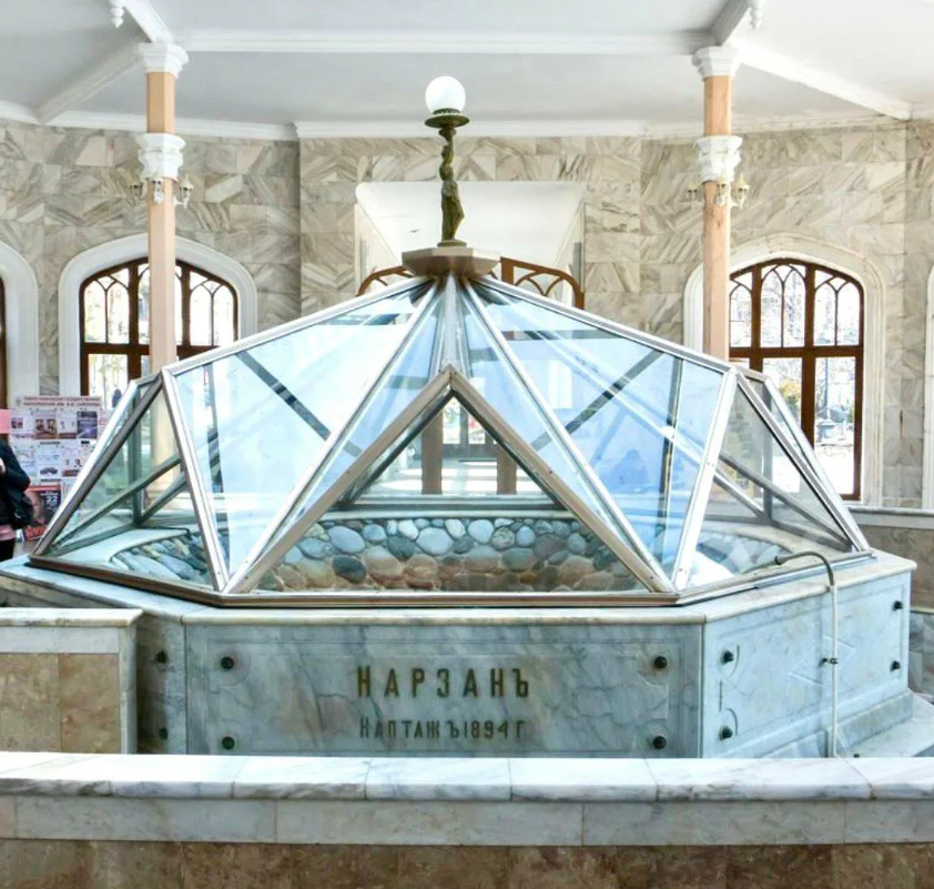 Лечение нарзаном. Нарзан источник Кисловодск. Нарзанный бювет Кисловодск. Нарзанная галерея Кисловодск. Кисловодск колодец нарзана