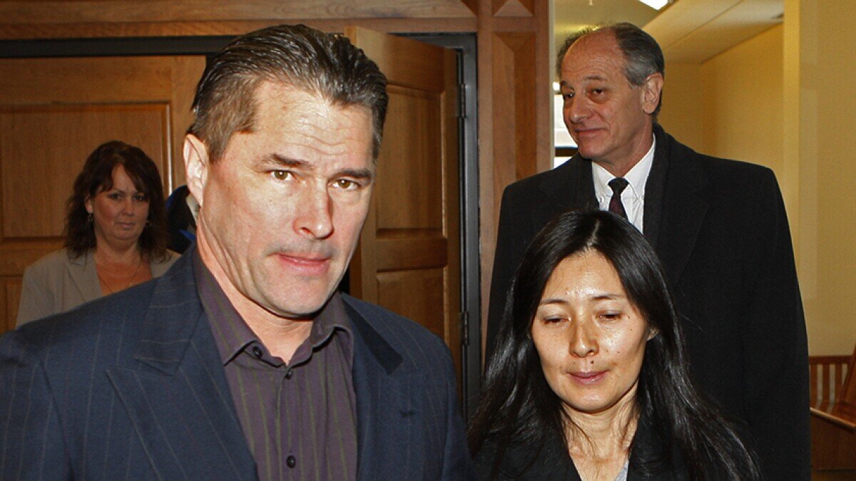 Ричард Хин со своей женой. Источник: latimes.com