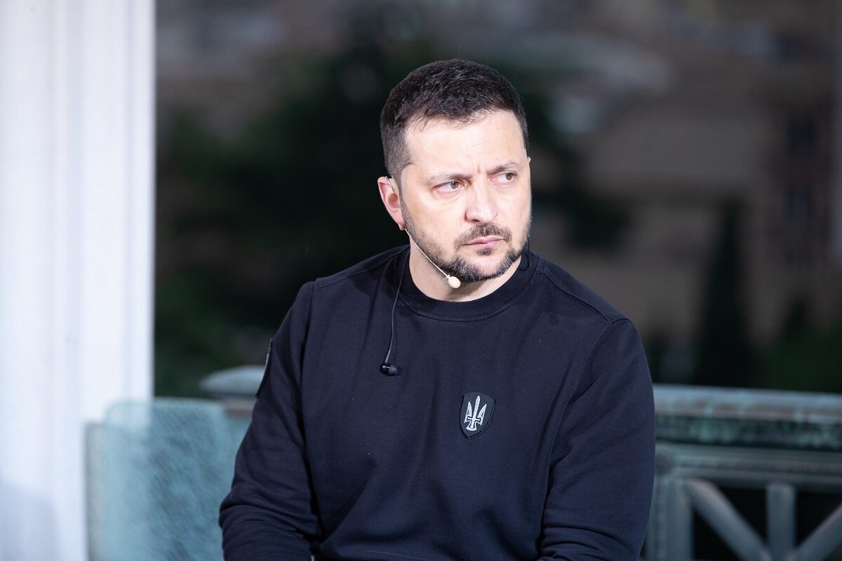 Зеленский покрывает уродов-нацистов на Украине, считает Путин.  Фото: Фото: Rai Press Office / Keystone Press Agency / globallookpress.com