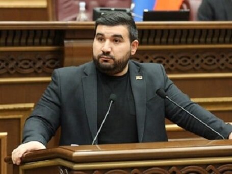 Депутат от правящей в Армении партии «Гражданский договор» Ваагн Алексанян. 