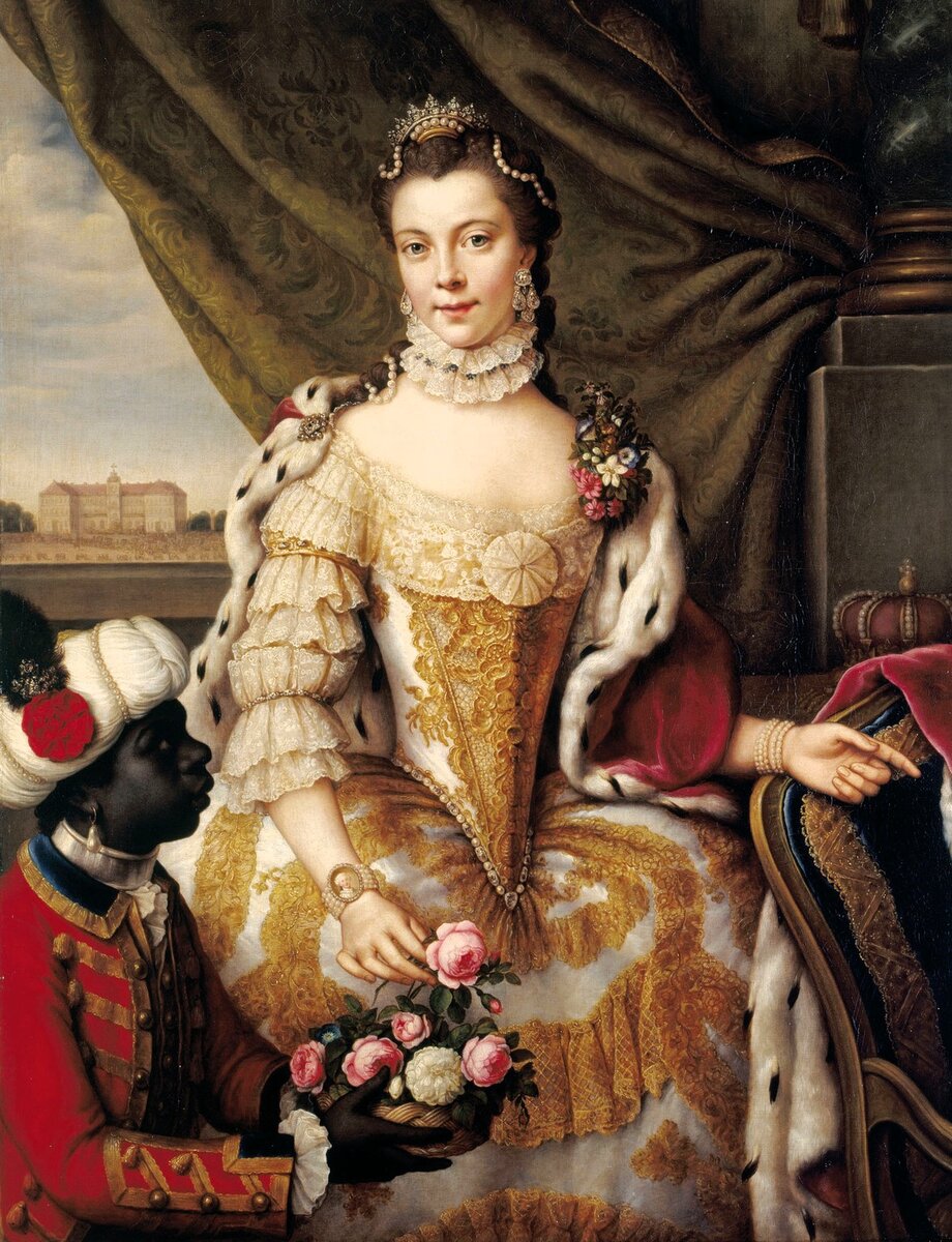 «Принцесса Шарлотта», худ. Иоганна Цисенис, 1761 год