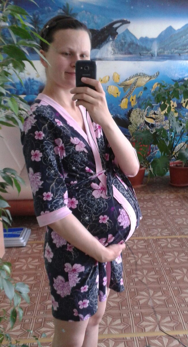 Последнее пузатое фото 🤰