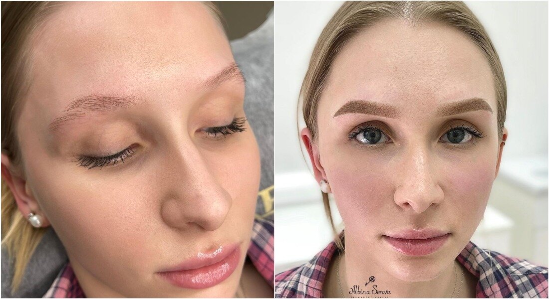 Перманентный макияж — это способ сделать долговременный мейкап, который не только не смоется, но и сможет улучшить внешность дамы. Сегодня нам предлагают процедуры перманента для бровей, губ, глаз.-9