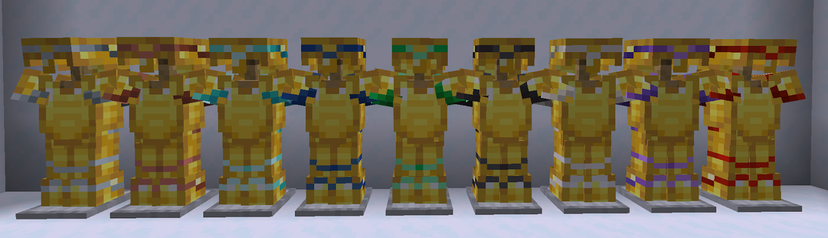 Гайд по отделке брони в Minecraft 1.20