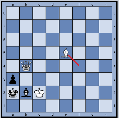 После хода 1. Сe5.