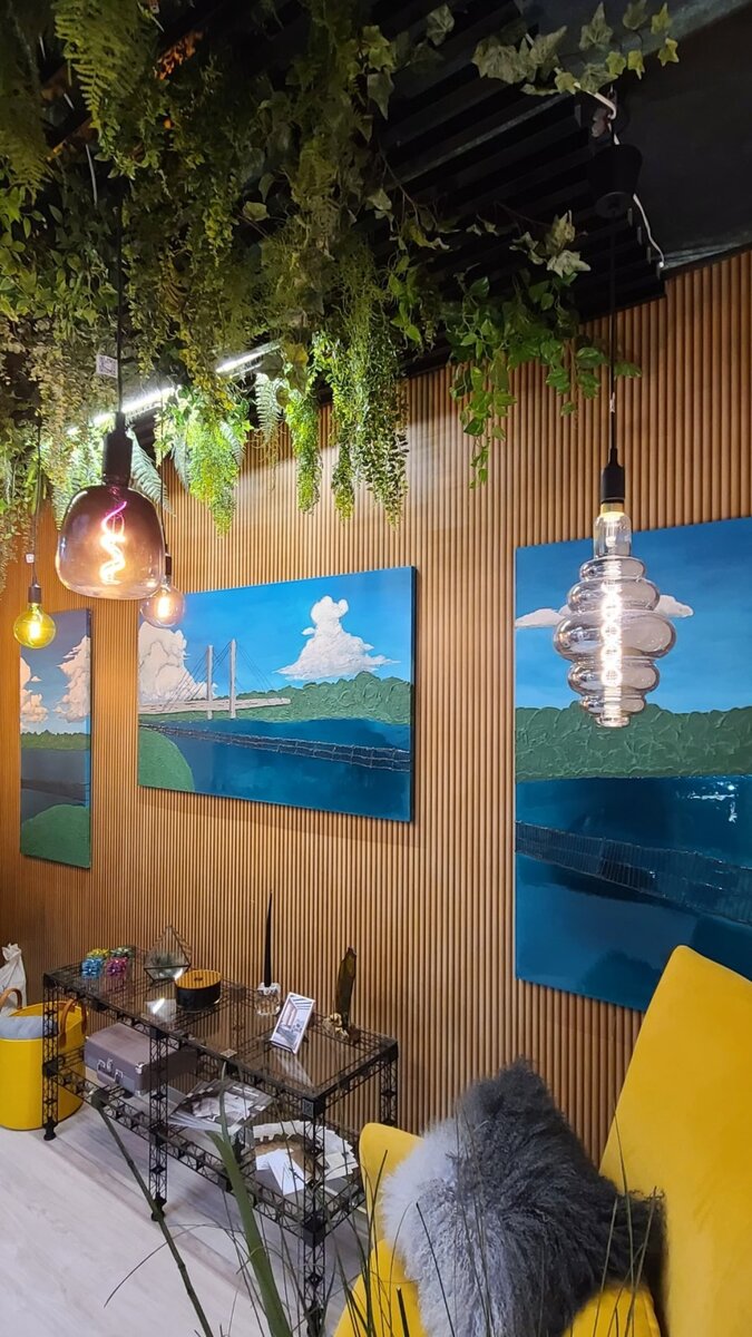 Наша панно на III Международной выставке Дизайн без границ