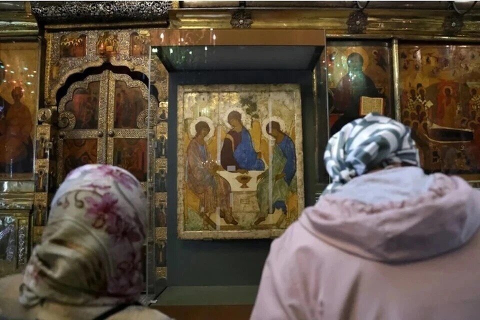 Изображение христа в храме христа спасителя