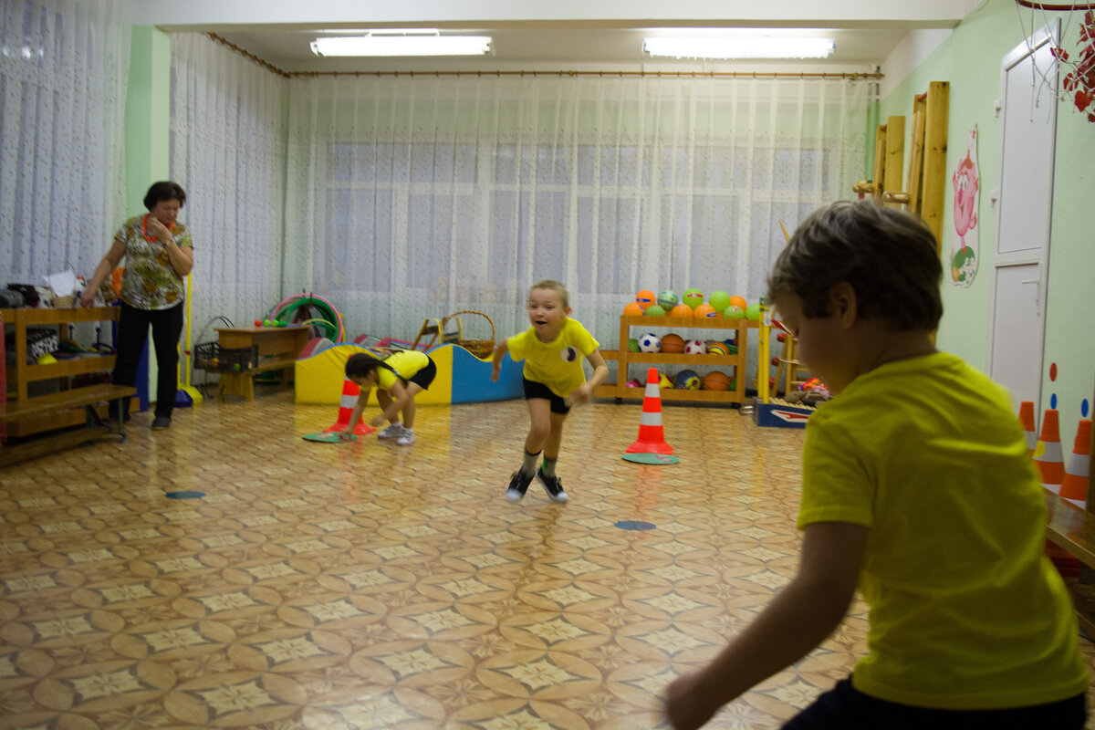 У сына с бегом проблем нет