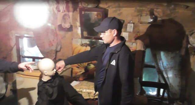    Подозреваемый показал следователям, как убивал пенсионера и прятал его тело