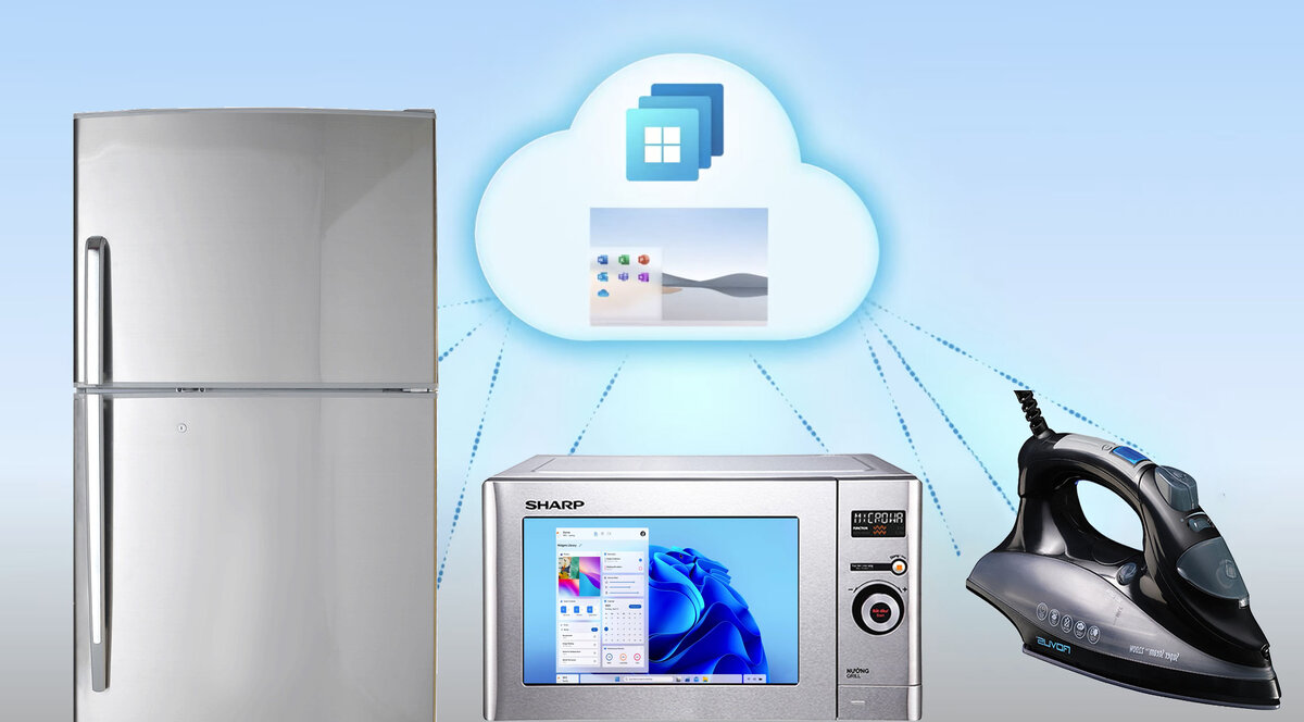 Windows можно будет запустить в микроволновке / Дзен.Уловка-32