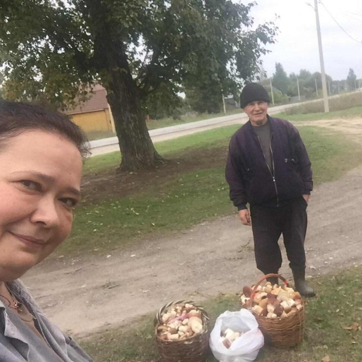 После очередного лесного марафона. 