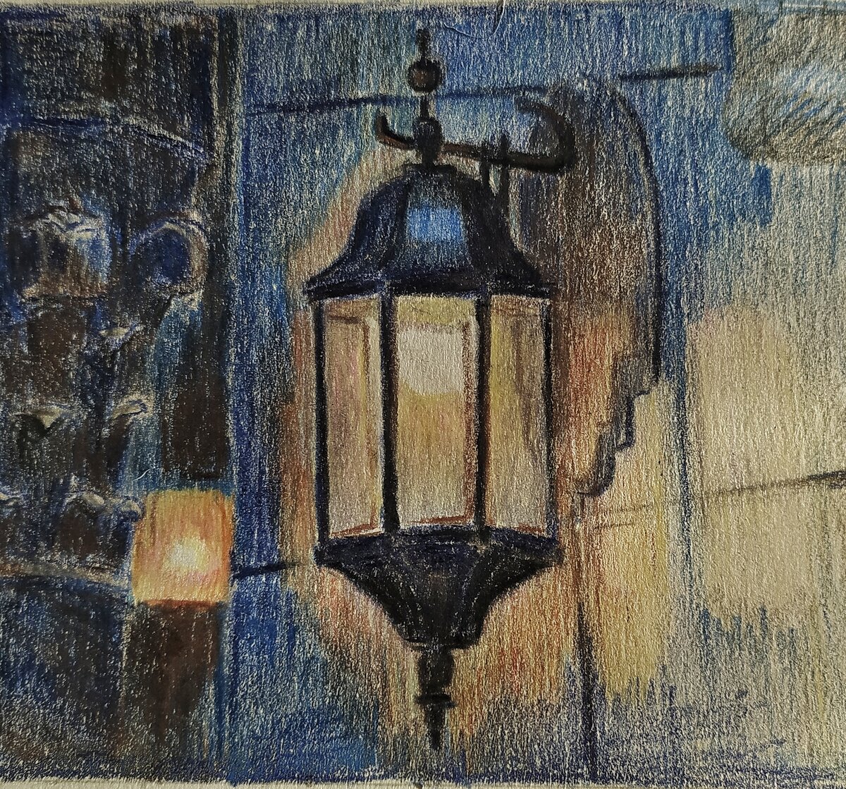 Красного фонаря под рукой не было... Работа автора