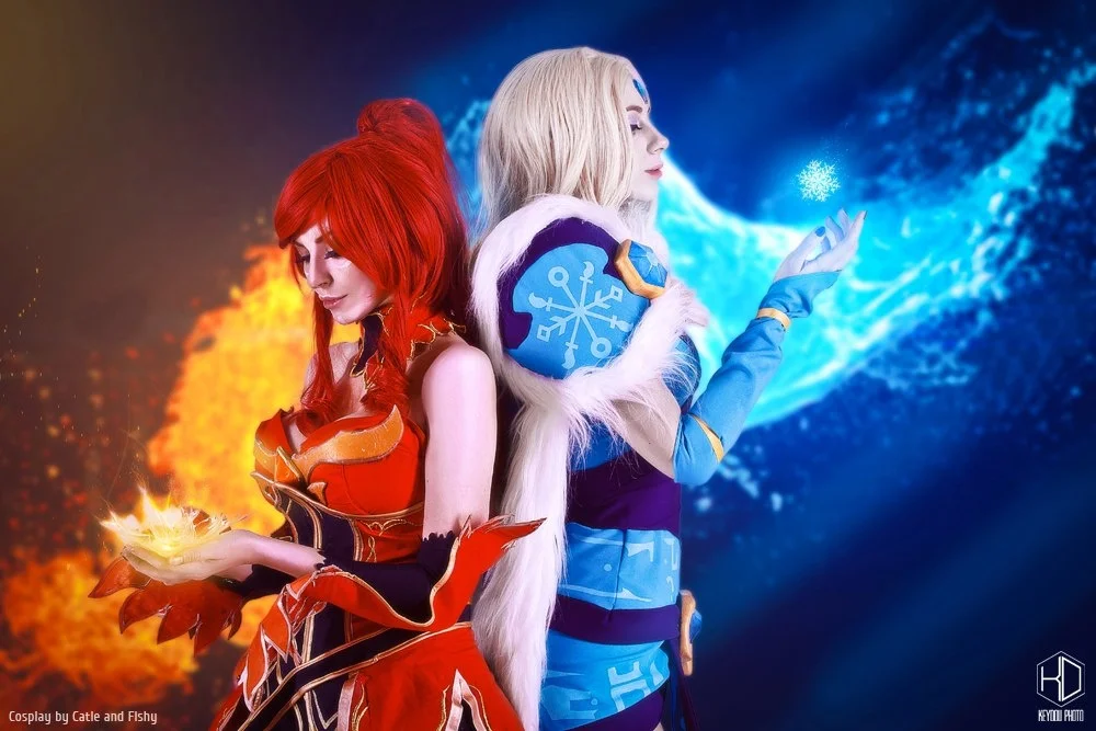 Сестра лины. Lina and Crystal Maiden. Дота 2 Лина и Кристал мейден. Dota 2 Lina and Crystal Maiden. Дота 2 Crystal Maiden Lina.