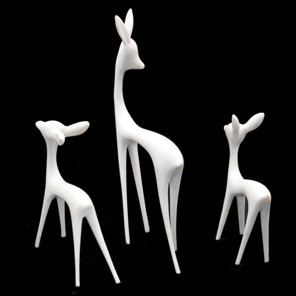 Советские статуэтки из пластика, которые были в доме почти у каждого ...