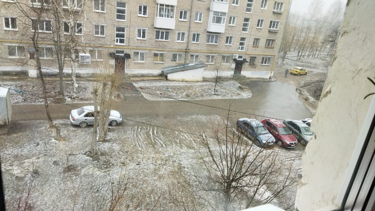 Снег и холод. 