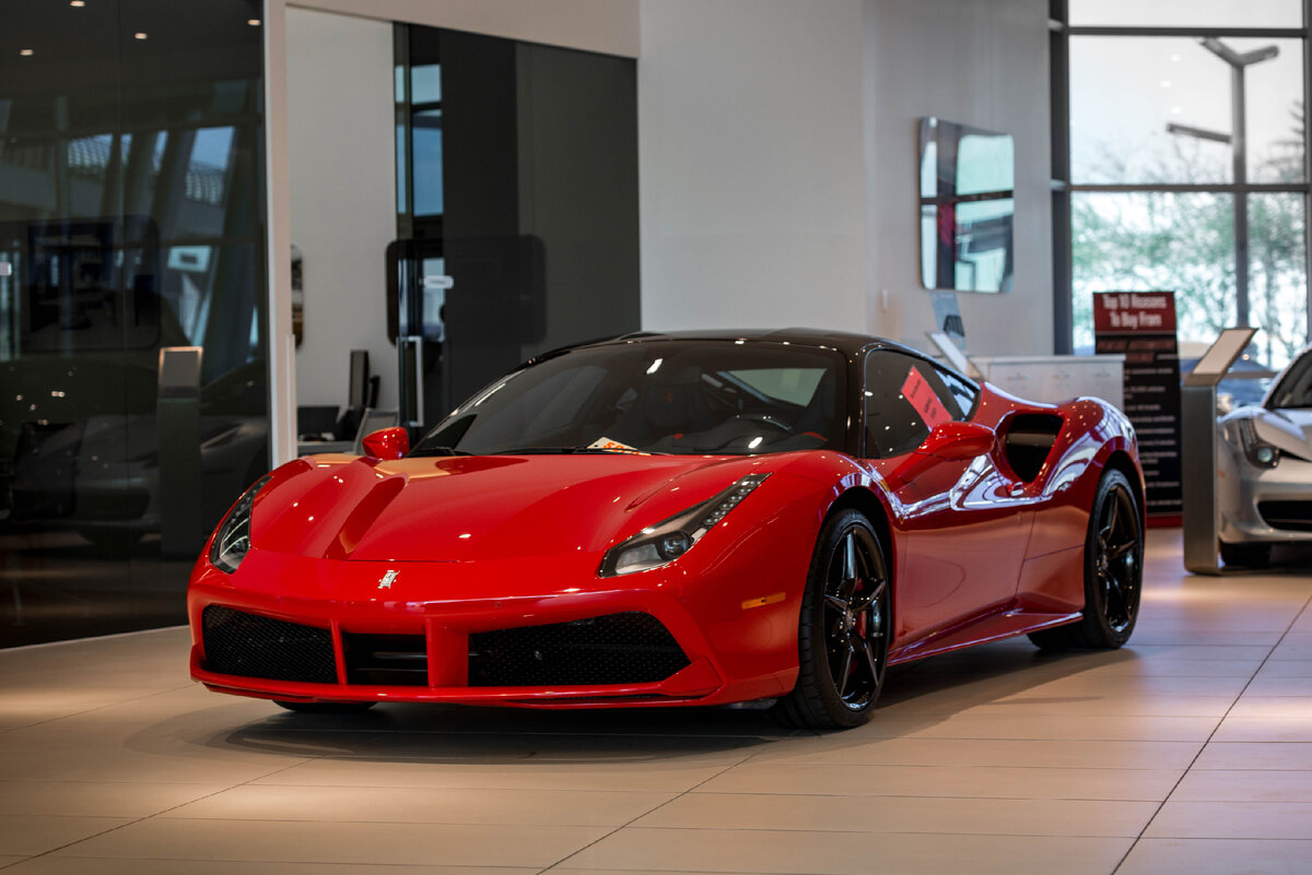 Ferrari 488 GTB Black