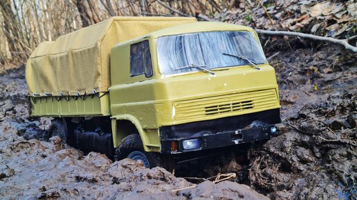 Грузовик за 10 000 р. ... Обзор на самодельный TATRA 4x4 ... RC OFFroad