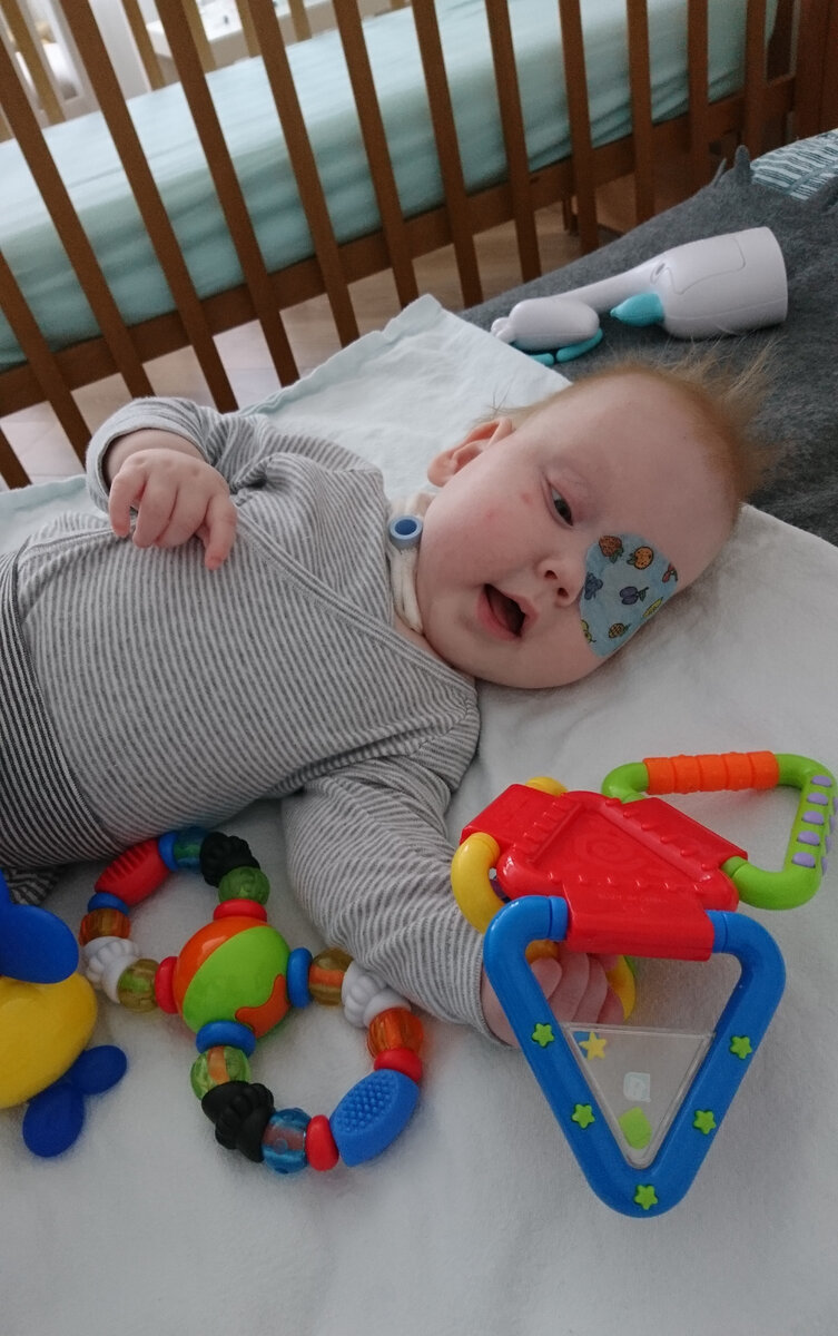 Тут сыну и правда годовалый