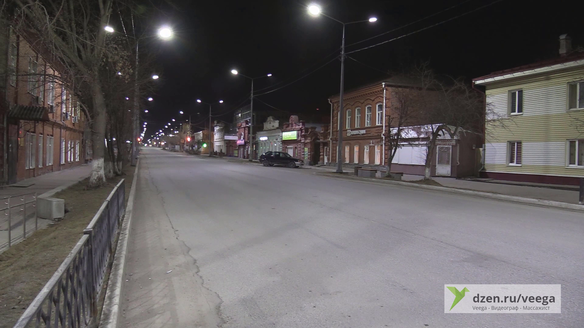 Ночной Красноуфимск прекрасен.