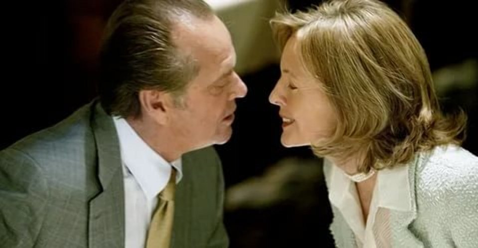 Джек Николсон и Дайан Китон в фильме "Любовь по правилам и без"