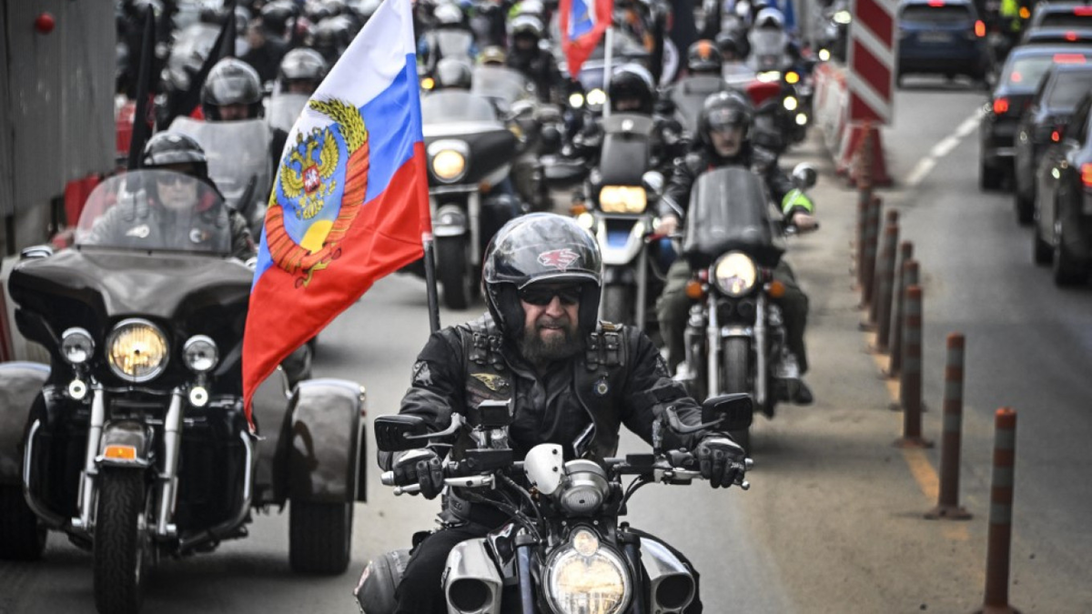 Ночные волки байкеры Дмитрий