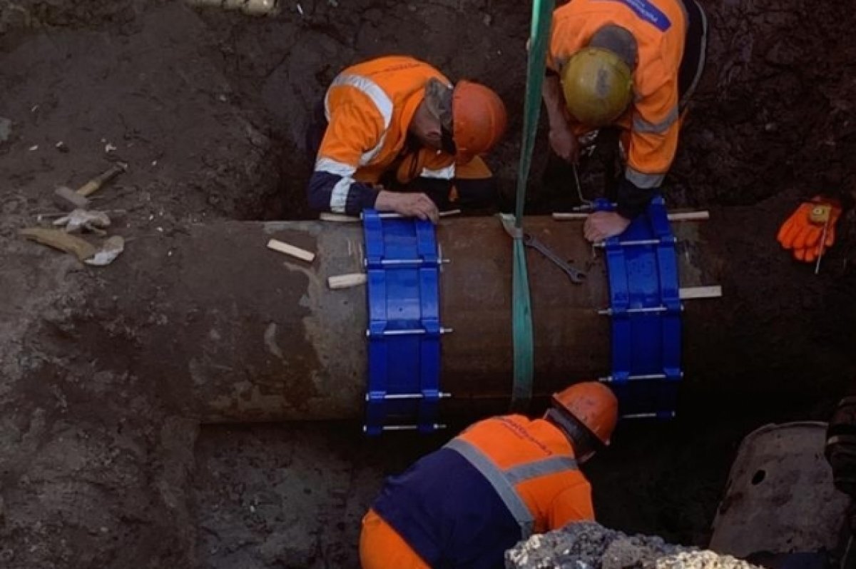    В Воронеже устранили аварию на водоводе в Советском районе
