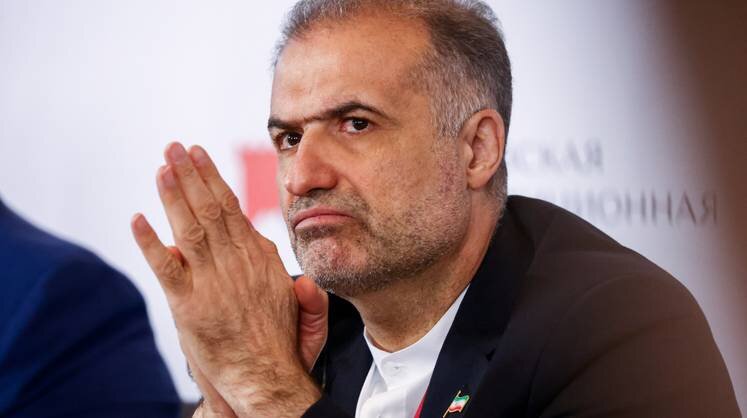    Фотобанк Фонда Росконгресс Автор: Павел Дюков Посол Ирана в РФ Казем Джалали на Кавказской инвестиционной выставке в Минеральных Водах.