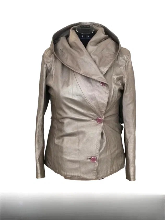 Переделка старой кожаной куртки. Ателье Ирины Берзиной.