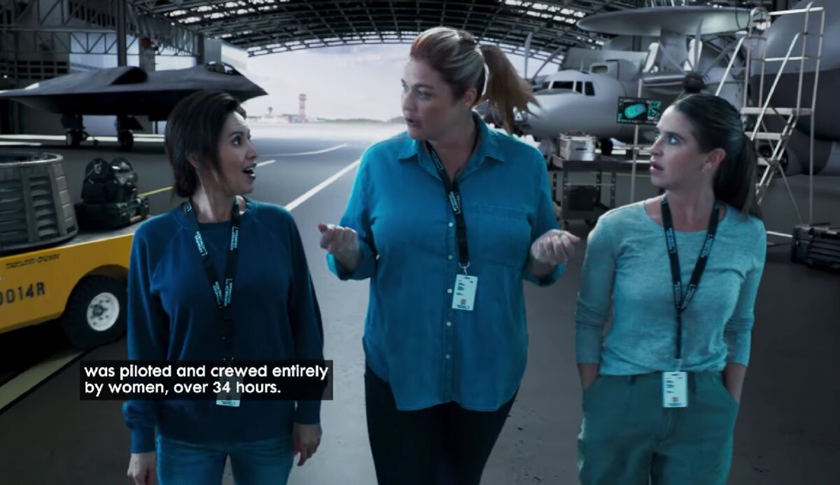 Стоп-кадр из рекламного ролика