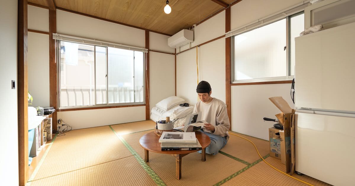 Квартирка-студия в Японии. Источник: https://www.nikkei.com/article/DGXZQOUB085HC0Y2A201C2000000/