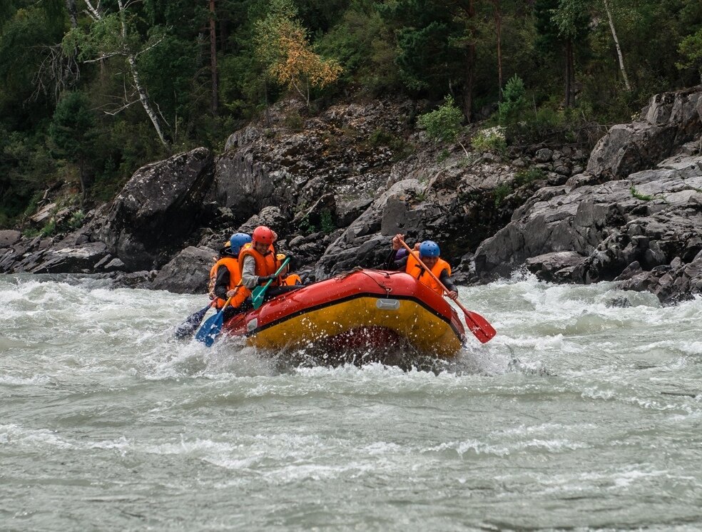 Сплав (рафтинг) по всей Катуни