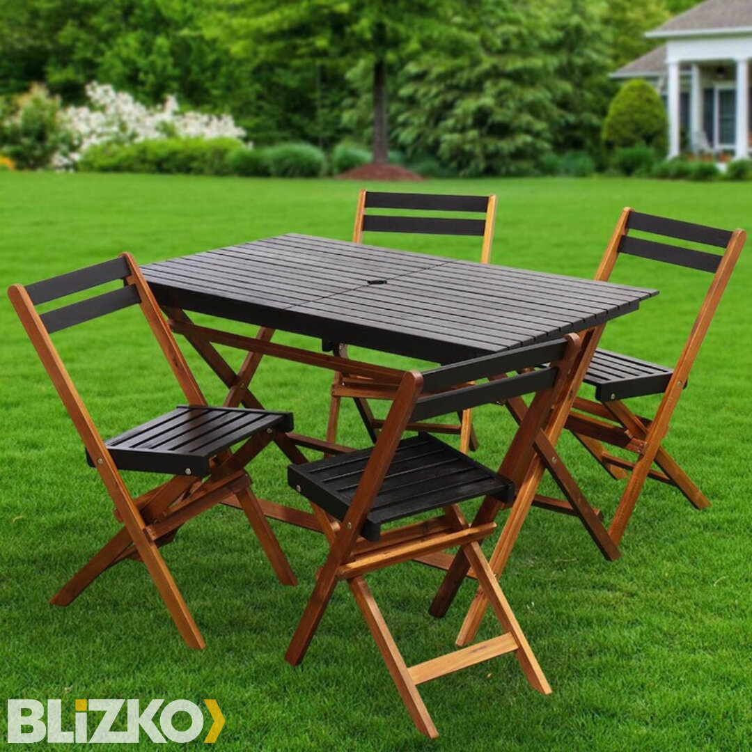 Мебель садовая Green Days: стол и четыре стула