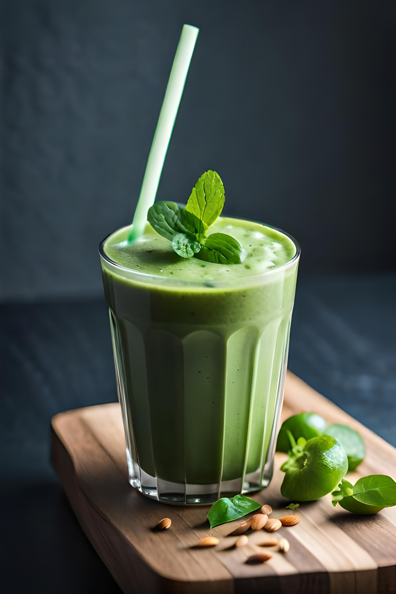 Зелёный очищающий смузи