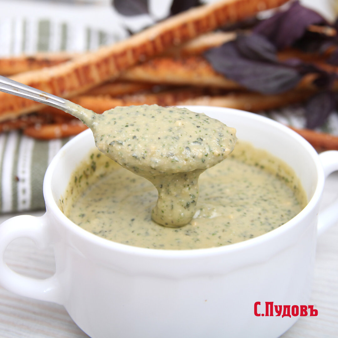 Майонез с базиликом