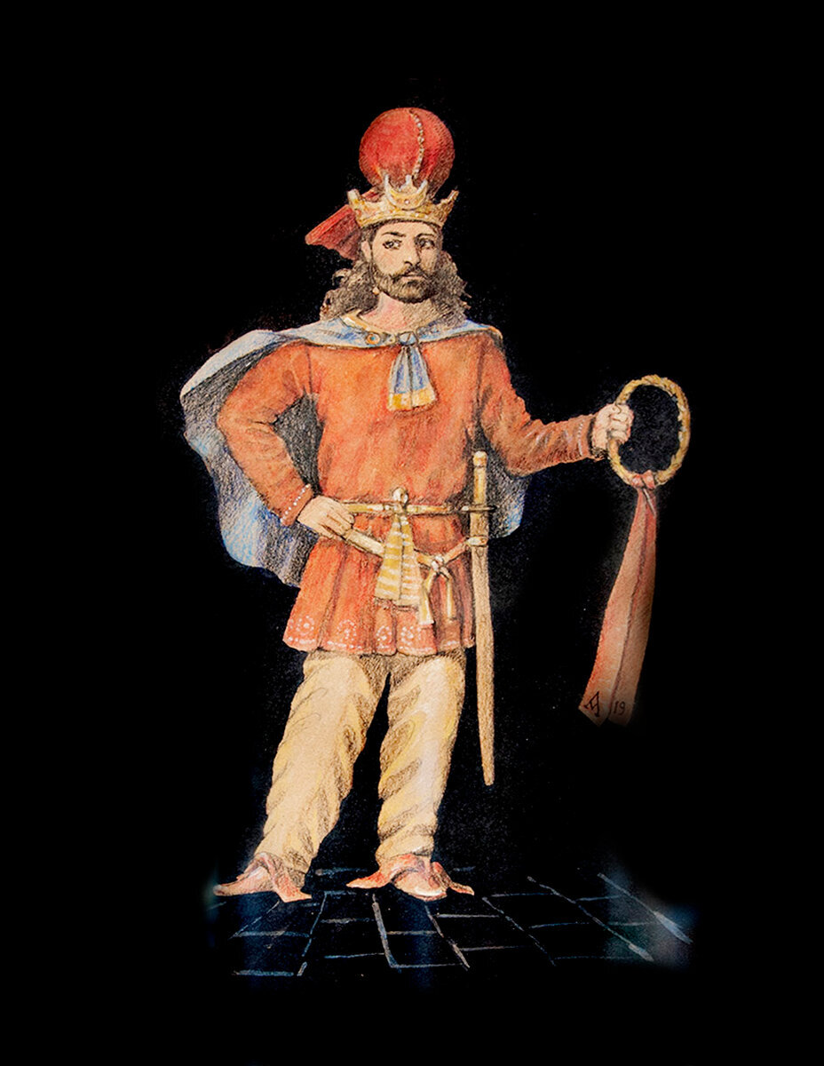 Персидский царь Хосрову Ануширвану