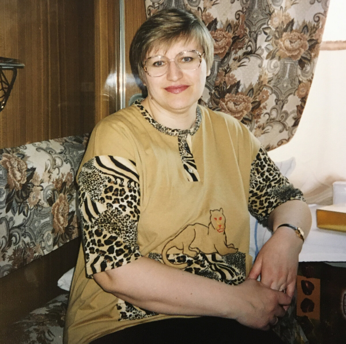 В фирменном поезде "Жигули" Самара-Москва. Фото из личного архива