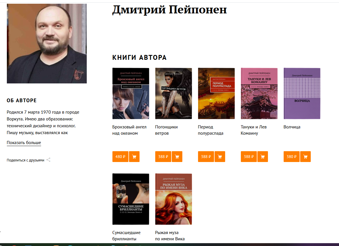 Дорогие друзья! Одна за одной книги проходят модерацию на Ридеро и надеюсь,  что совсем скоро они появятся там все! | Дмитрий Пейпонен | Дзен