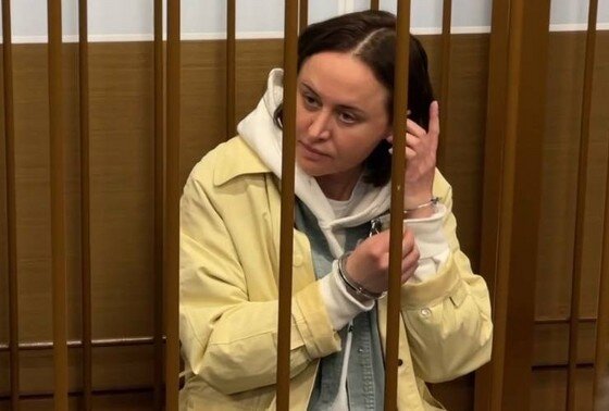    Светлана Петрийчук в зале суда