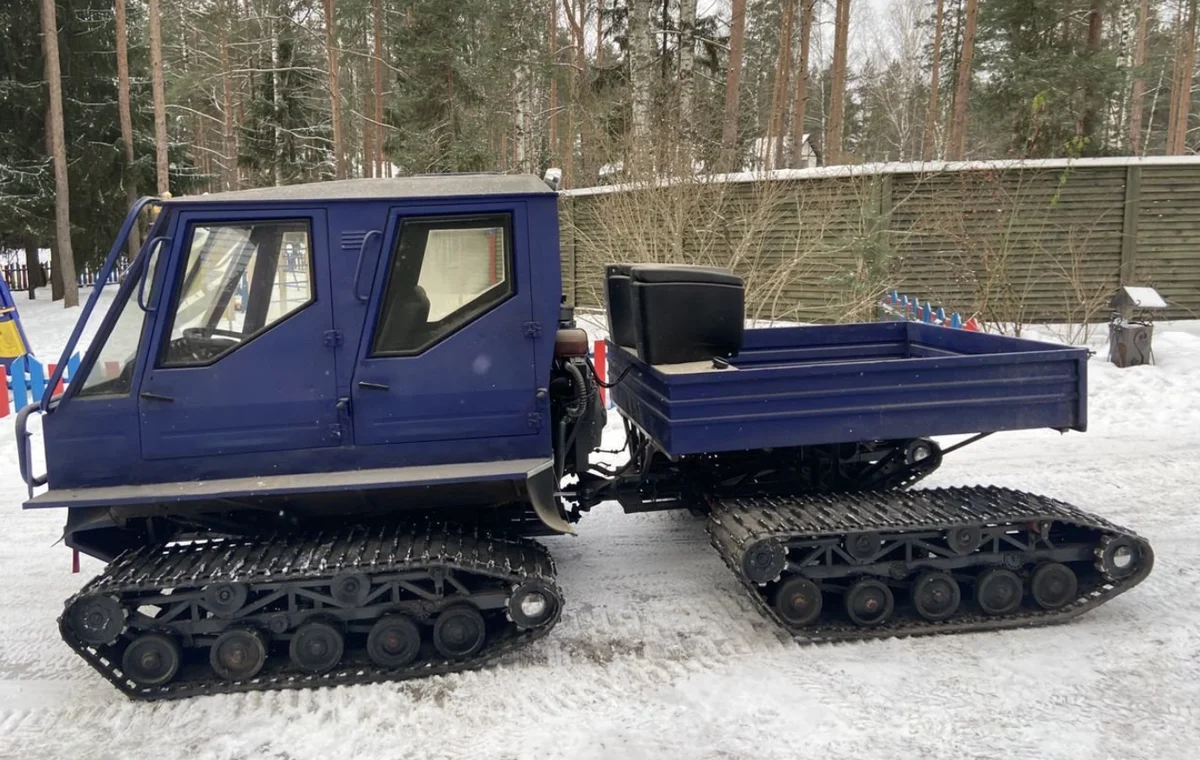 Редкий гусеничный вездеход от АвтоВАЗ. Что в нем было необычного | Техника  времени | Дзен